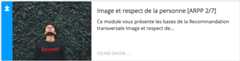 Image et respect de la personne - Module 2/7