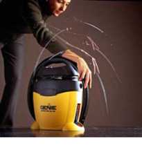 <b>Genie Vacuum</b><span><br /> Designed by<b>Bally Design Inc.</b> for<b>The Geni Co.</b> • Created in Ashlar-Vellum Software •<i>2000 IDEA Silver Award Winner</i></span>