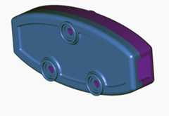 <b>Rear Sleeve for a Dog Wheelchair</b><span><br /> Designed by<b><a  href='/success-stories/a-doggone-good-idea/'>Steven Reiss</a></b> • Created in<a  href='/3d-modeling/3d-modeling-xenon.html'>Xenon CAD & 3D Modeling Software</a></span>