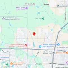 Google map image of our location in 3401 Andesite Rd. McKinney, TX