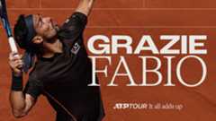 Fabio Fognini won nine tour-level titles and reached a career-high No. 9 in the PIF ATP Rankings.