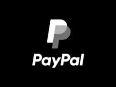 PayPal white logo