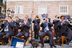 Sardana Dancing - Musicians