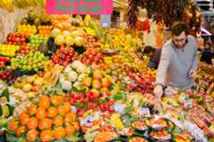 Fresh fruit at Boqueria market