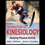 Introduction to Kinesiology 5th Edition With Web Study Guide: Studying Physical Activity