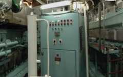 Engine room on the JCR