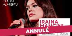 Annulation du spectacle d’Iraina Mancini