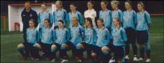 Sunderland Women FC team 06/07. Copyright SWFC