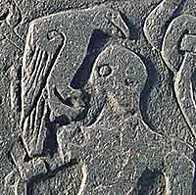 Image of stone cross from the Isle of Man