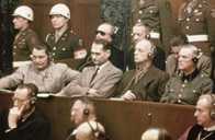 Defendants on trial at Nuremberg