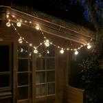 Sisalschnur LED Lichterkette Solar