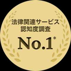 法律関連サービス認知度調査 No.1※