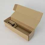 ボトルを固定する台座の付いたN式型ワインボトル1本用箱