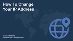 How to change IP address
