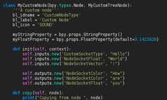 Python Nodes