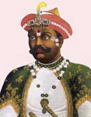 Madhaji Scindia, Mahratta commander at the Battle of Assaye on 23rd September 1803 in the Second Mahratta War in India