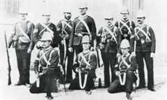 2nd Duke of Cornwall's Light Infantry: Battle of Tel-el-Kebir on 13th September 1882 in the Egyptian War