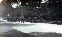 2nd Worcestershire Regiment marching past King George V and the Queen and Sir Douglas and Lady Haig after Church Parade in Aldershot in June 1914: British Expeditionary Force (BEF) 1914 Order of Battle