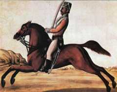 British sowar: Battle of Assaye on 23rd September 1803 in the Second Mahratta War in India
