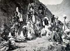 Afghan tribesman: Battle of Ali Masjid on 21st November 1878 in the Second Afghan War
