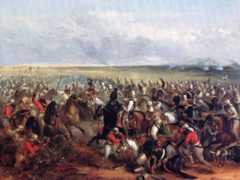 3rd King's Own Light Dragoons at the Battle of Chillianwallah on 13th January 1849 during the Second Sikh War
