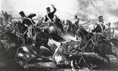 3rd King's Own Light Dragoons at the Battle of Chillianwallah on 13th January 1849 during the Second Sikh War