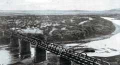 Colenso Railway Bridge, scene of the Battle of Colenso on 15th December 1899