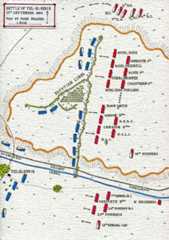 Map of the Battle of Tel-el-Kebir on 13th September 1882 in the Egyptian War: map by John Fawkes