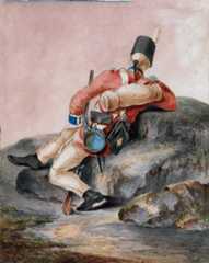 British Third Foot Guards: Battle of Barossa or Chiclana fought on 5th March 1811 in the Peninsular War
