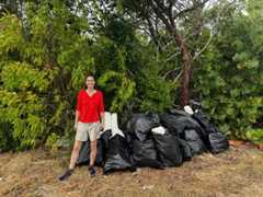 Thumbnail photo for Cayman club's clean-up continues!