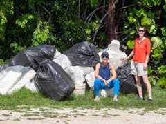 Thumbnail photo for Cayman Islands cleaned up thanks to Marine Champions