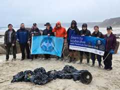 Thumbnail photo for BSAC Marine Champions begin cleaning up