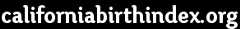 CaliforniaBirthIndex.org logo