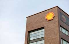 Shell building Amsterdam, Netherlands.