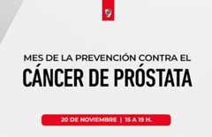 Prevención contra el cáncer de próstata - Consulta gratuita para socios y empleados