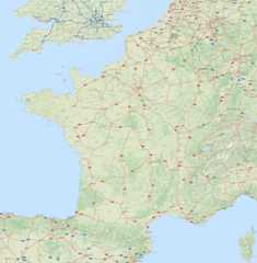 Carte routière