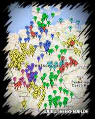 Cheer Map Cheerleading Map