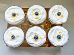 lemon blueberry oatmeal cups