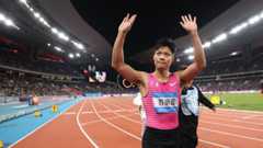 苏炳添完成职业生涯谢幕战