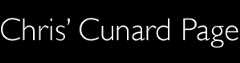 Home - Chris Frame's Cunard Page: Cunard Line History, Facts, News Logo