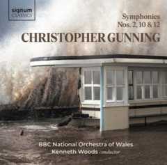 Symphony no.2, 10 and 12 - Christopher Gunning