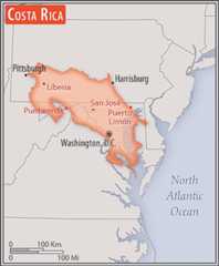 <p>slightly smaller than West Virginia</p>