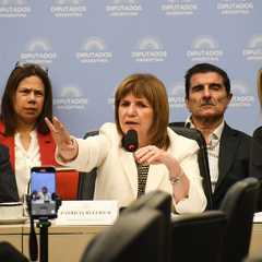 Bullrich trató de "institución retrógrada" a la AFA y dijo que desde el Senado investigará su transparencia