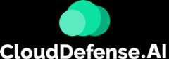 CloudDefense.AI White Logo