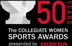 The Collegiate Women Sports Awards logo