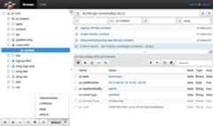 A screenshot of the Composum Nodes JCR Browser