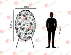 Coroa de Flores Super-Luxo 1 Grande