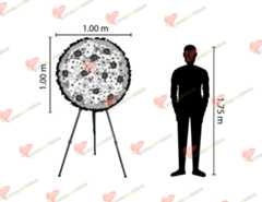 Coroa de Flores Super-Luxo 1 Pequena