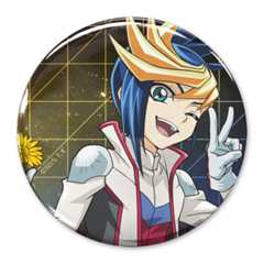 描き下ろし ユーゴ 65mm缶バッジ 一輪のゆらめきVer.