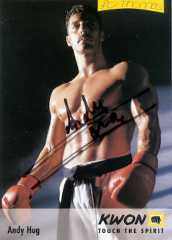 signed picture of Andy Hug